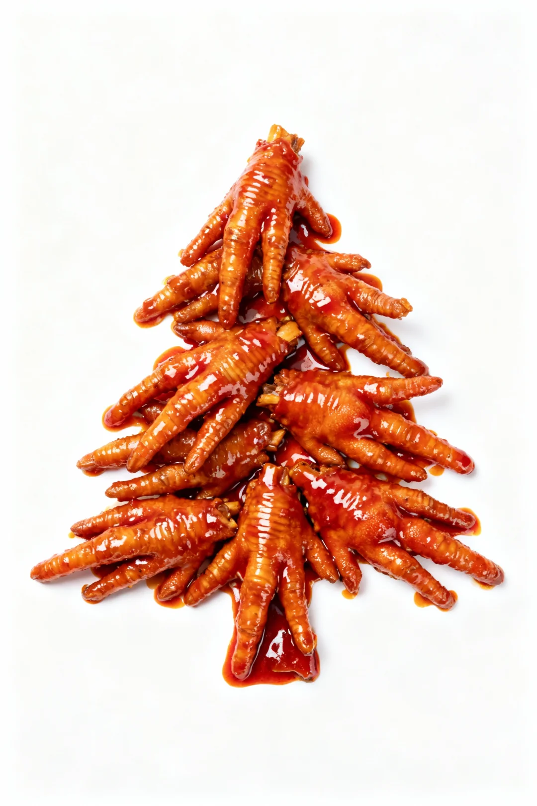 白底小众头像｜圣诞树也能让你大口吃肉