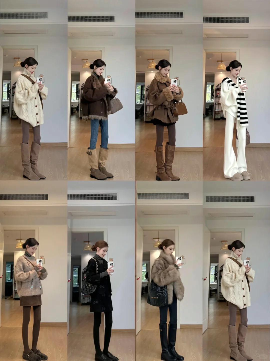 16套秋冬氛围感穿搭分享