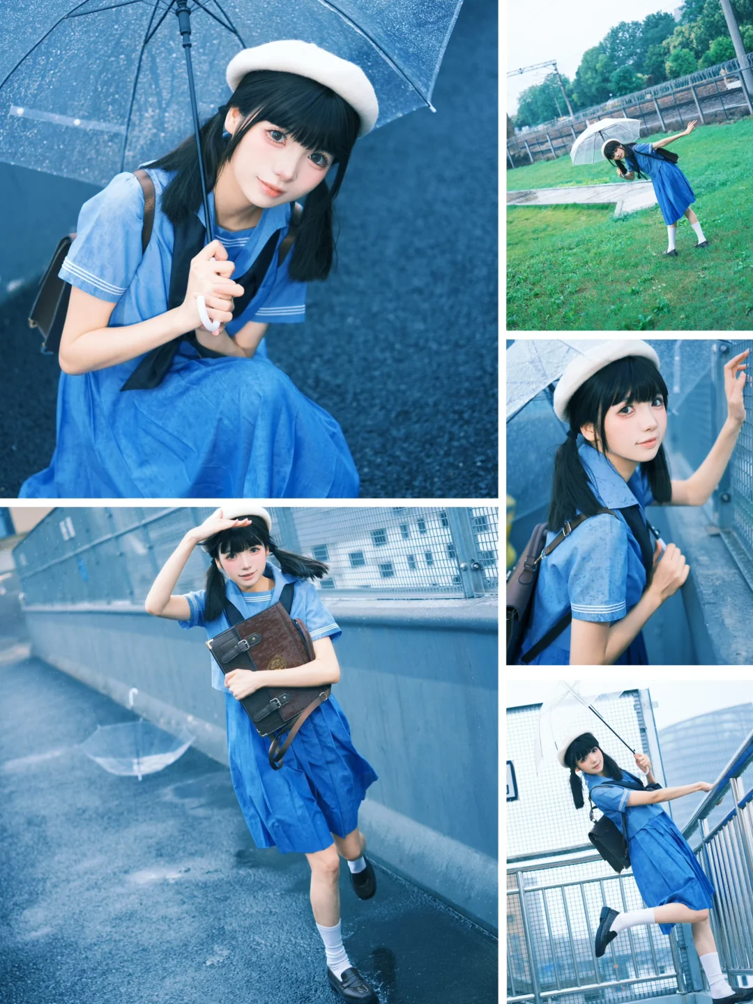 小偿模特蹲蹲摄影老师