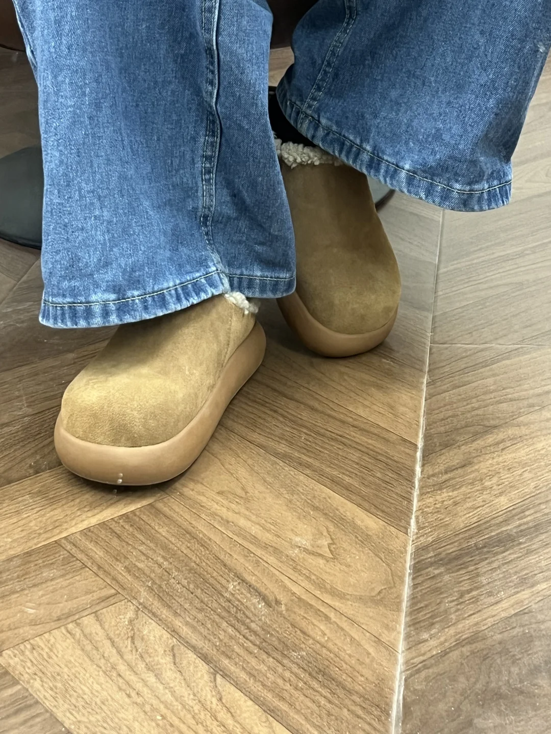 谁懂啊！这双加绒土豆鞋让我秒变御姐