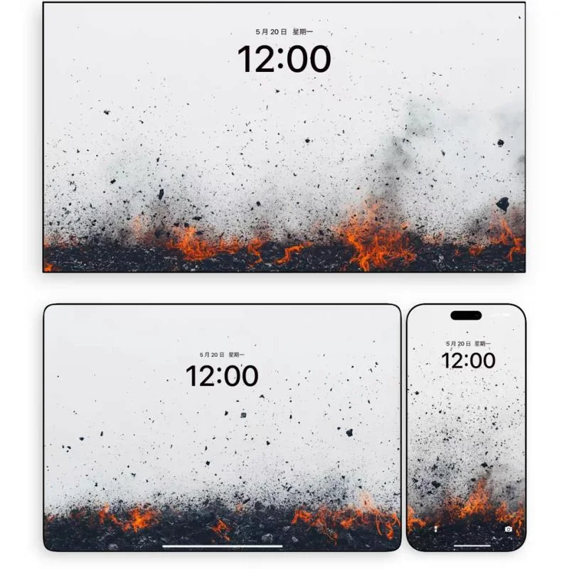 4K超清烬花200张氛围感壁纸