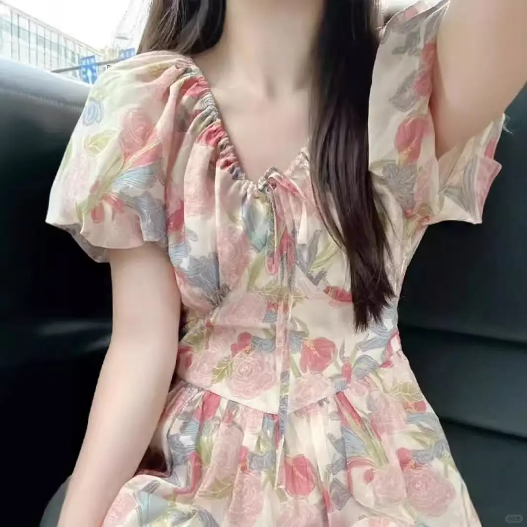 🌸春日氛围感拉满的碎花连衣裙🌸