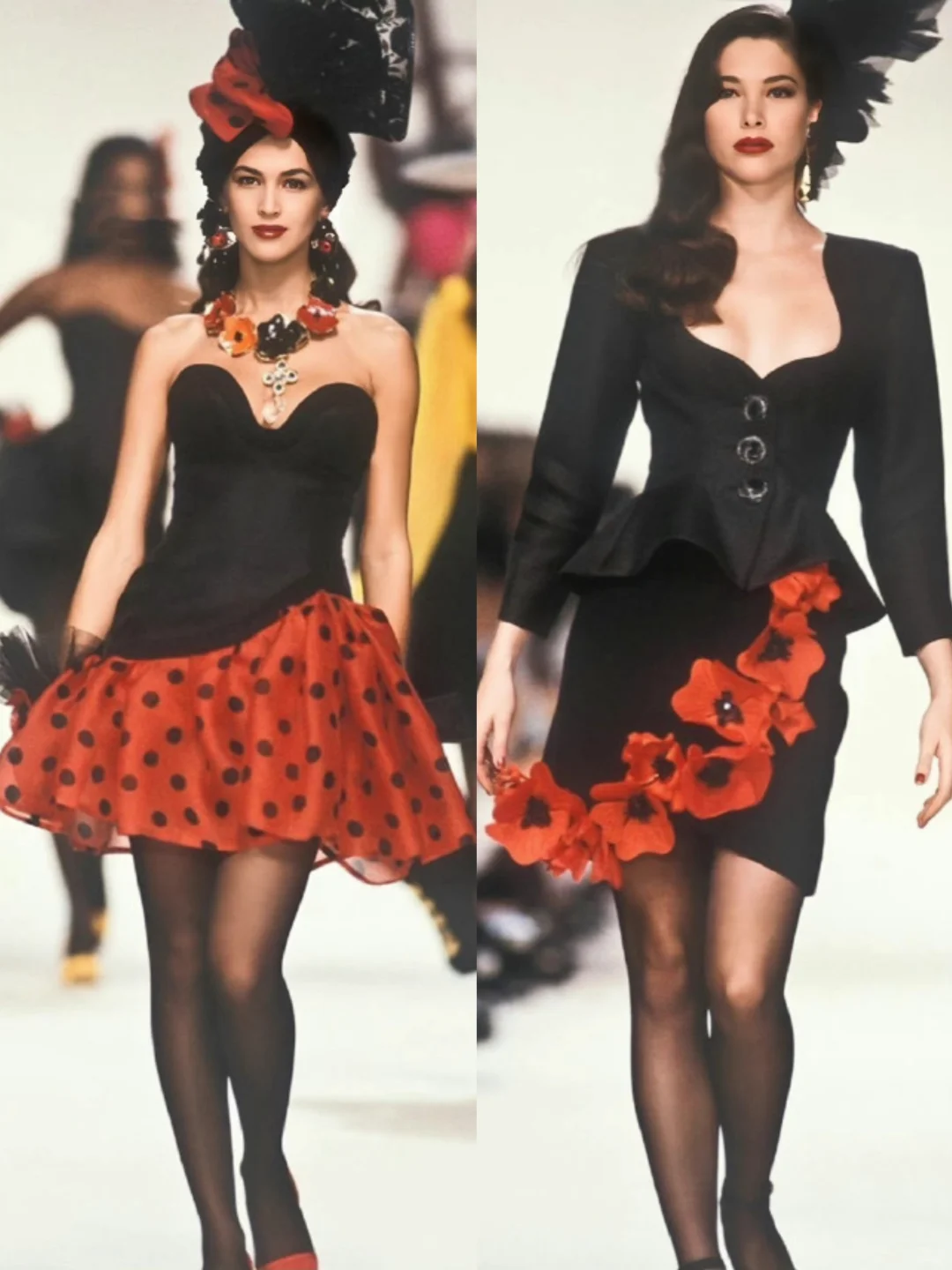 秀场回顾｜Yves Saint Laurent 1990