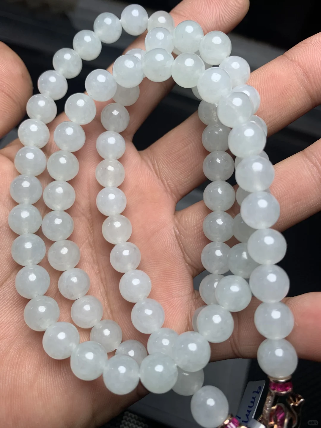 天然缅甸翡翠项链