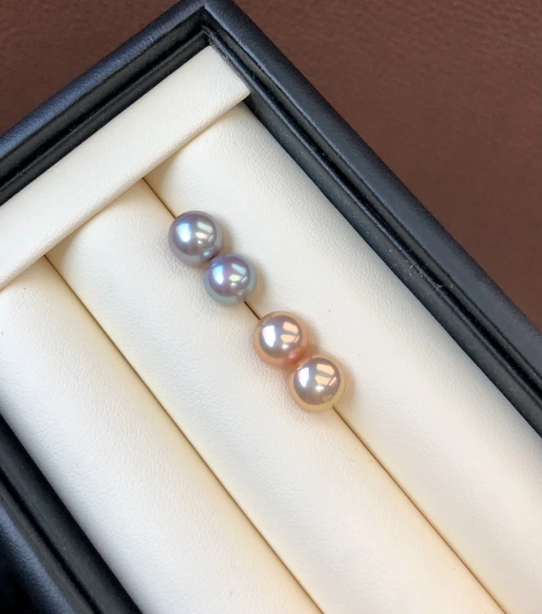❣️35y|打包两对天然珍珠无核素钉