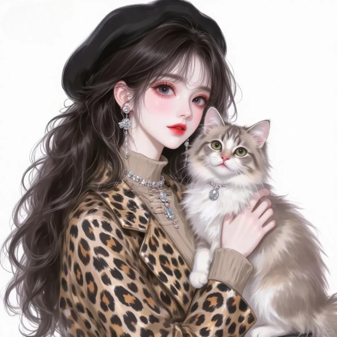 御姐插画风｜女头