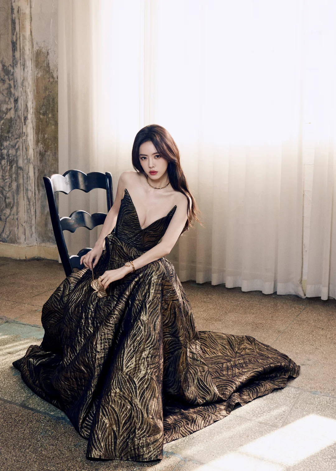 蔡文静这有点肉肉却匀称的身材真的太美了