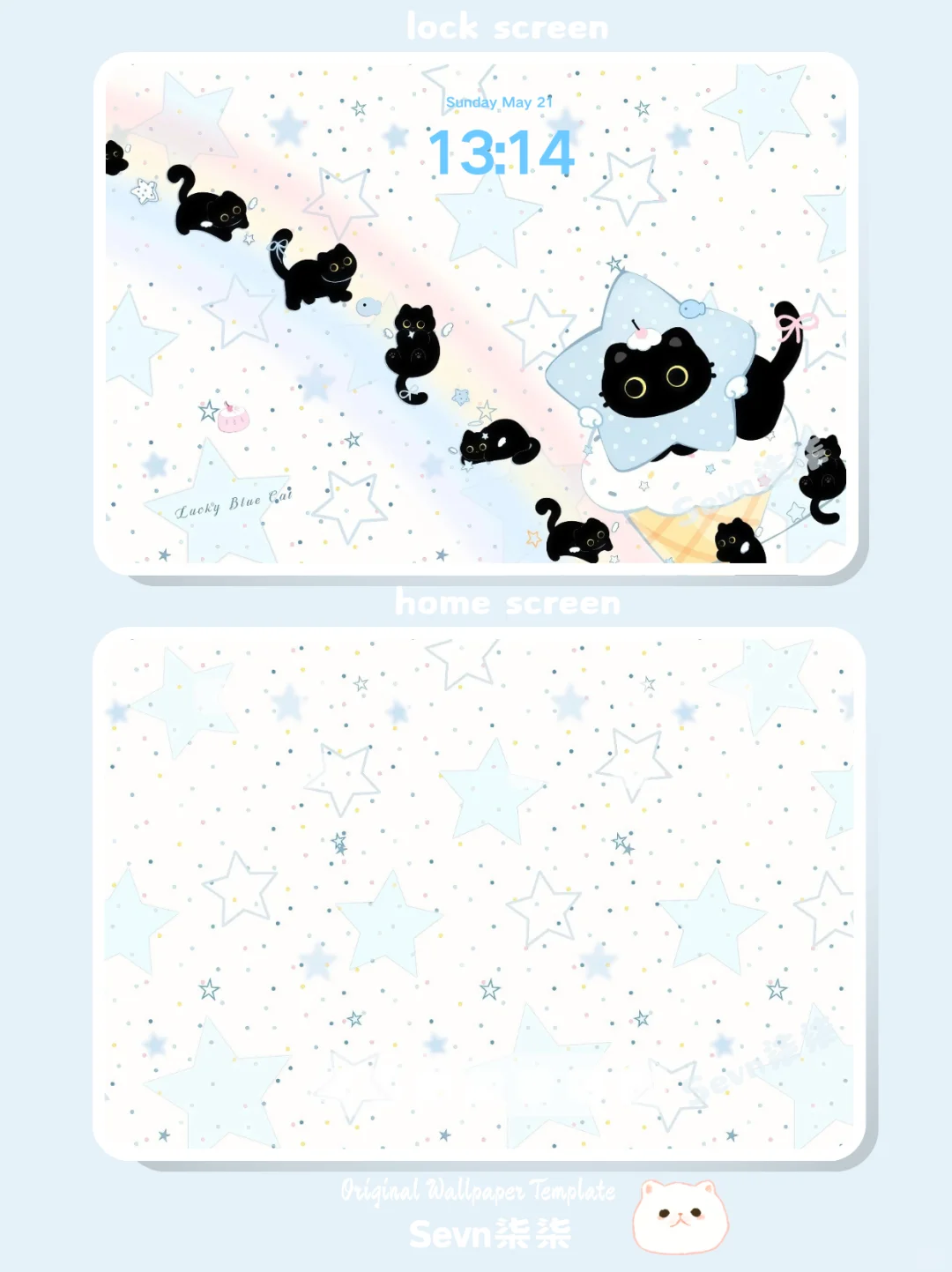 050|海盐冰喵|iPad壁纸🪄 ✩˚₊🫧 .