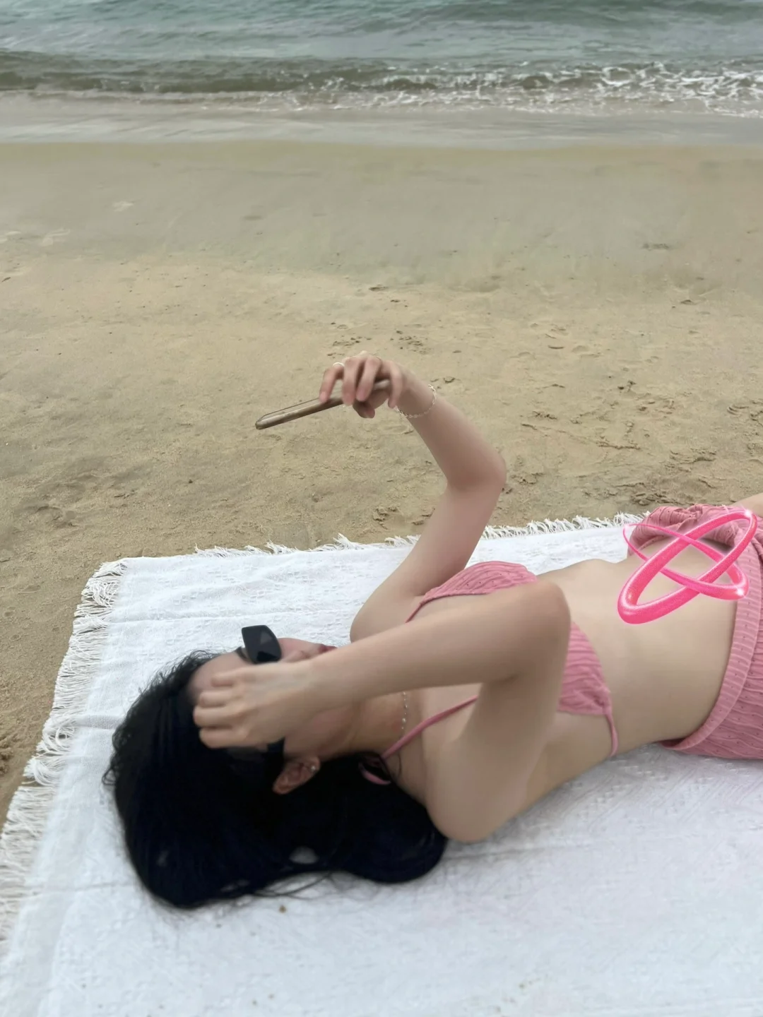 🤳存一些海边比基尼拍照姿势👙