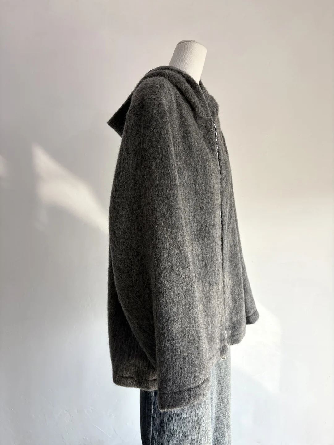 捡漏！门店在售，小众设计复古休闲皮草外套女