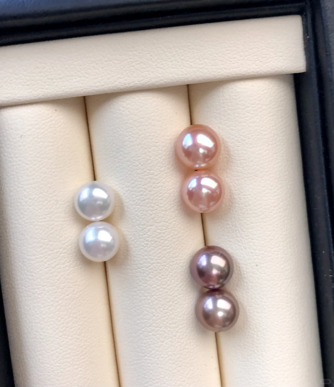 ❣️48y|打包三对天然珍珠耳钉