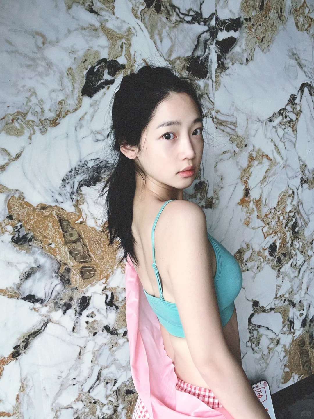 好看的运动bra也是运动的动力之一！🩵