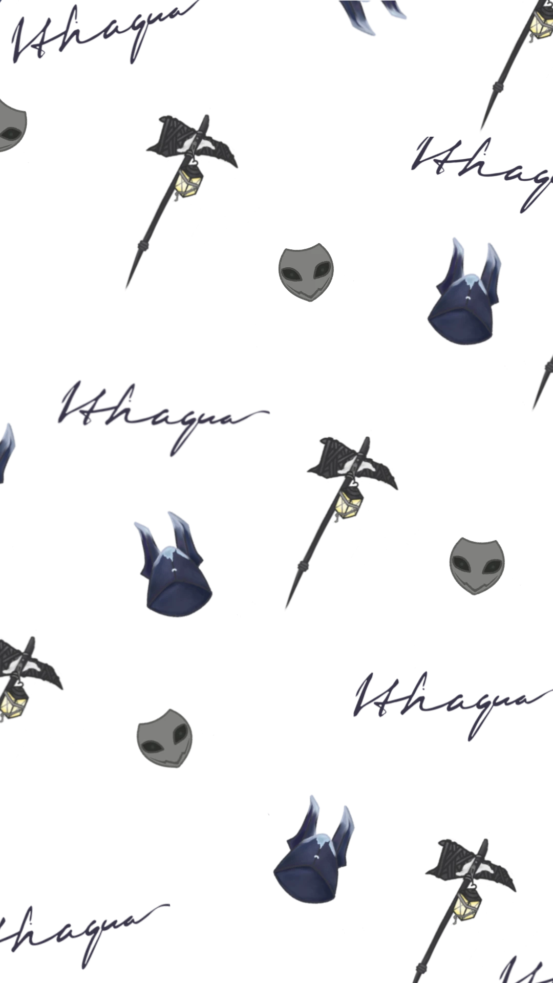 搓了伊塔属性壁纸（含横竖版透明底手绘素材）