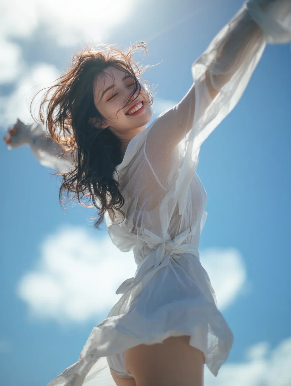 小清新美少女手机壁纸