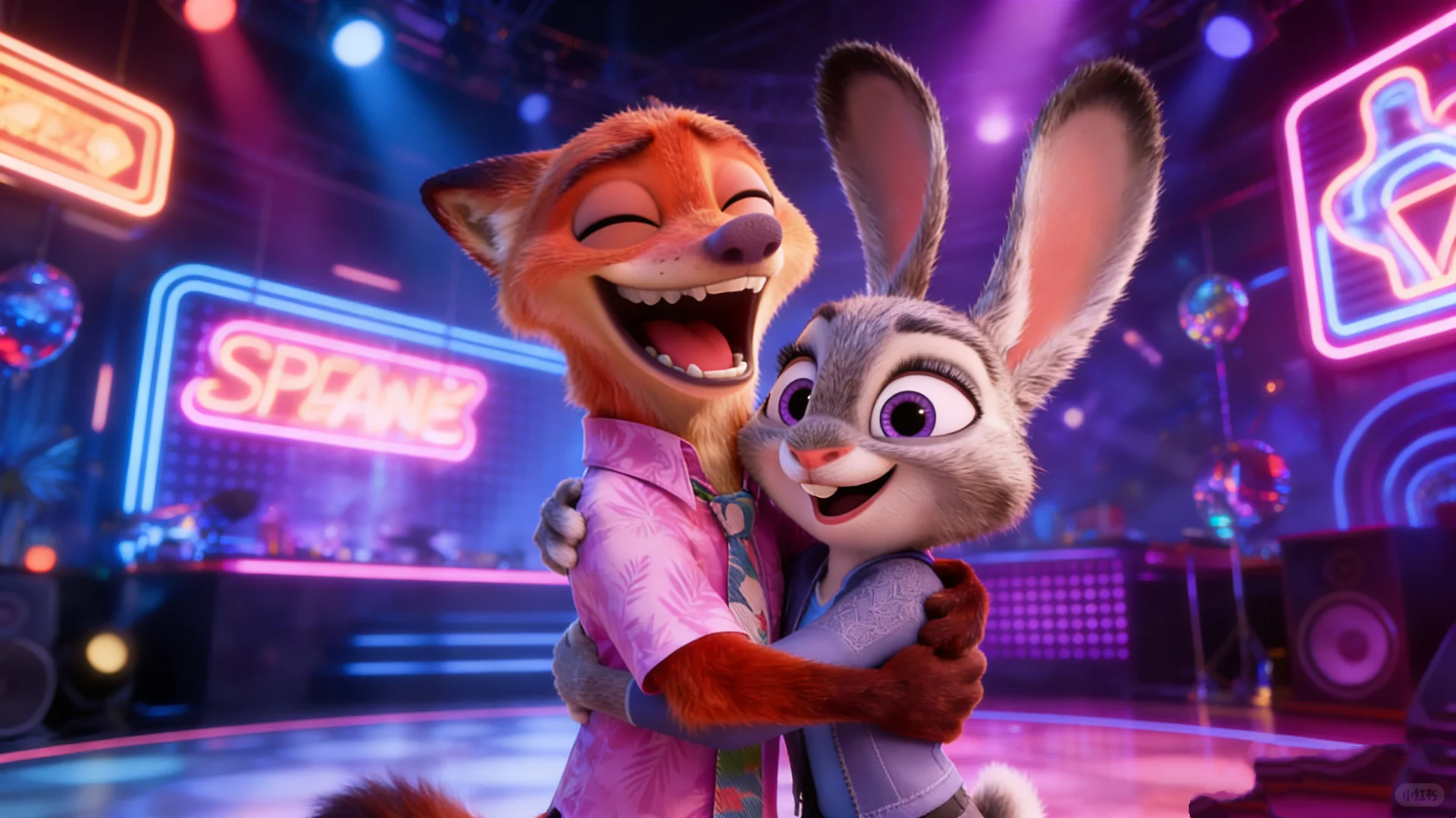 iPad壁纸|朱迪🐰の尼克🦊