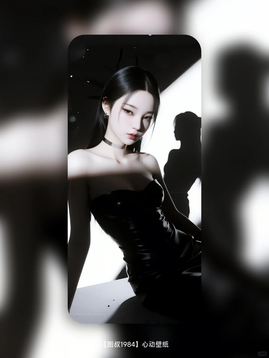 氛围感人像壁纸，梦境与现实仅仅一墙之隔