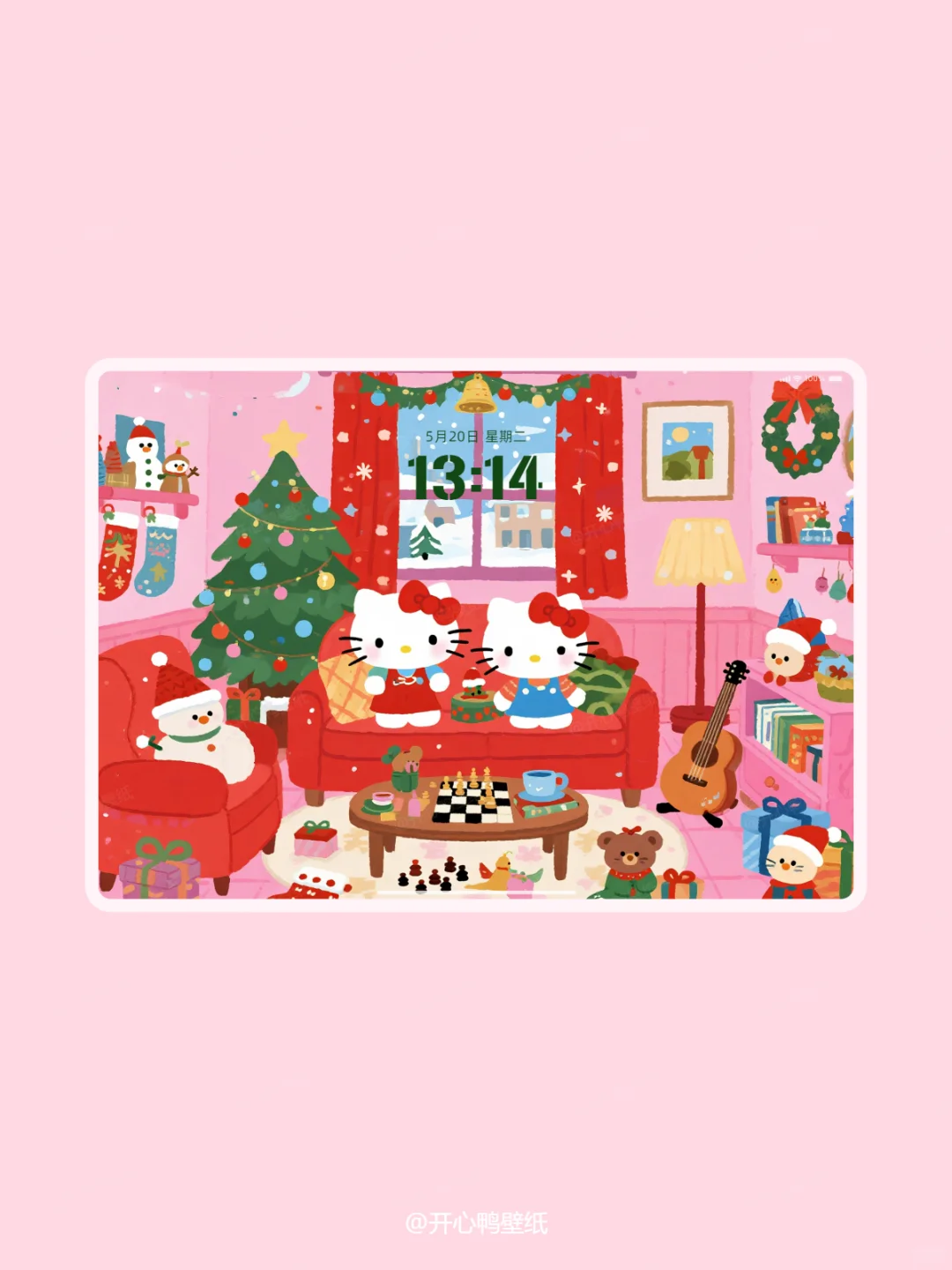 147丨Hello Kitty温馨小窝壁纸丨平板壁纸