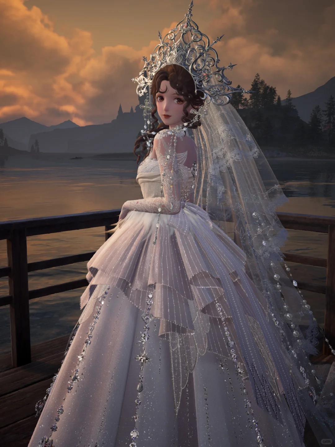 亲爱的狗叠，以后能否设计一套蕾丝婚纱