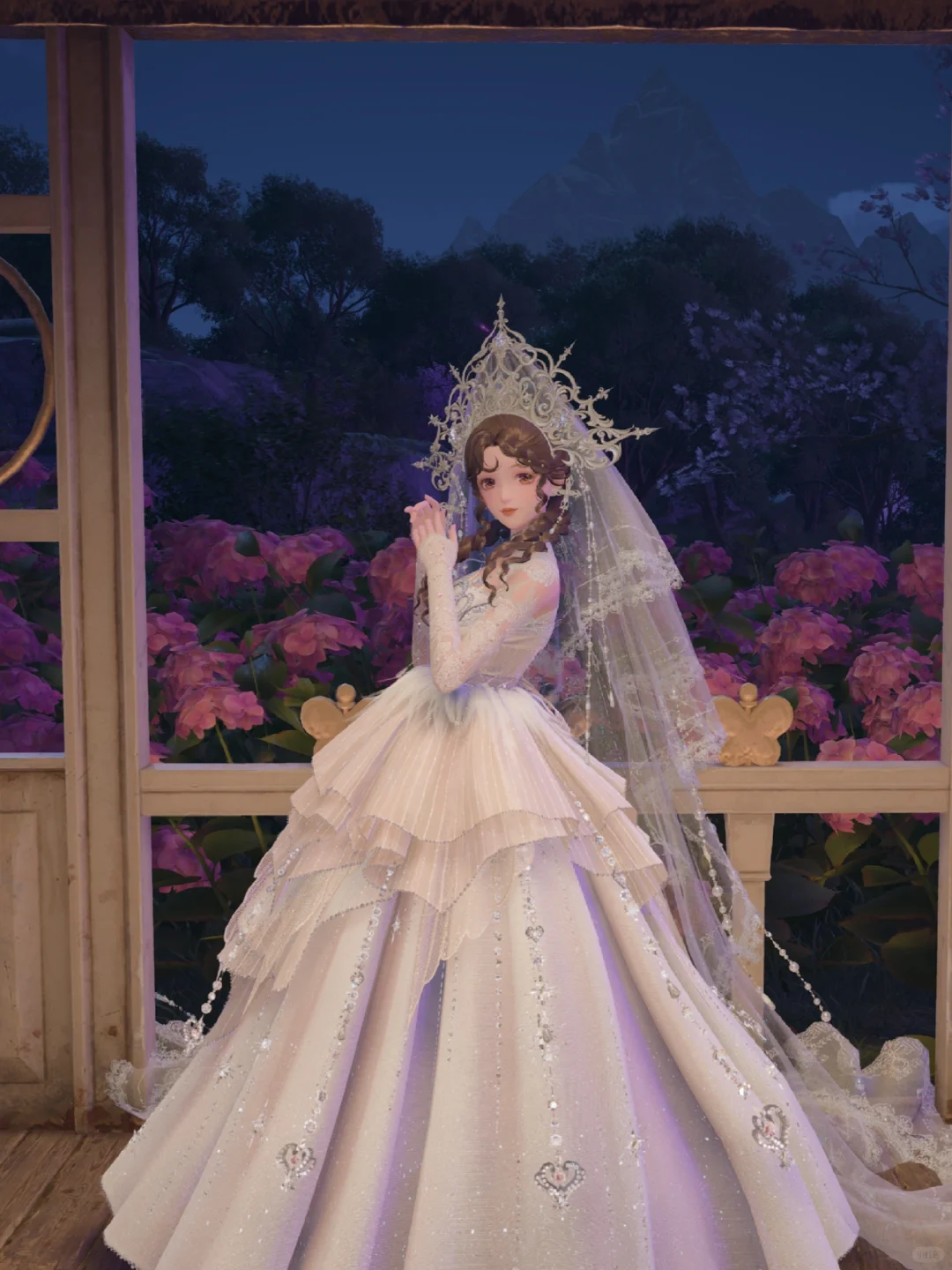 亲爱的狗叠，以后能否设计一套蕾丝婚纱