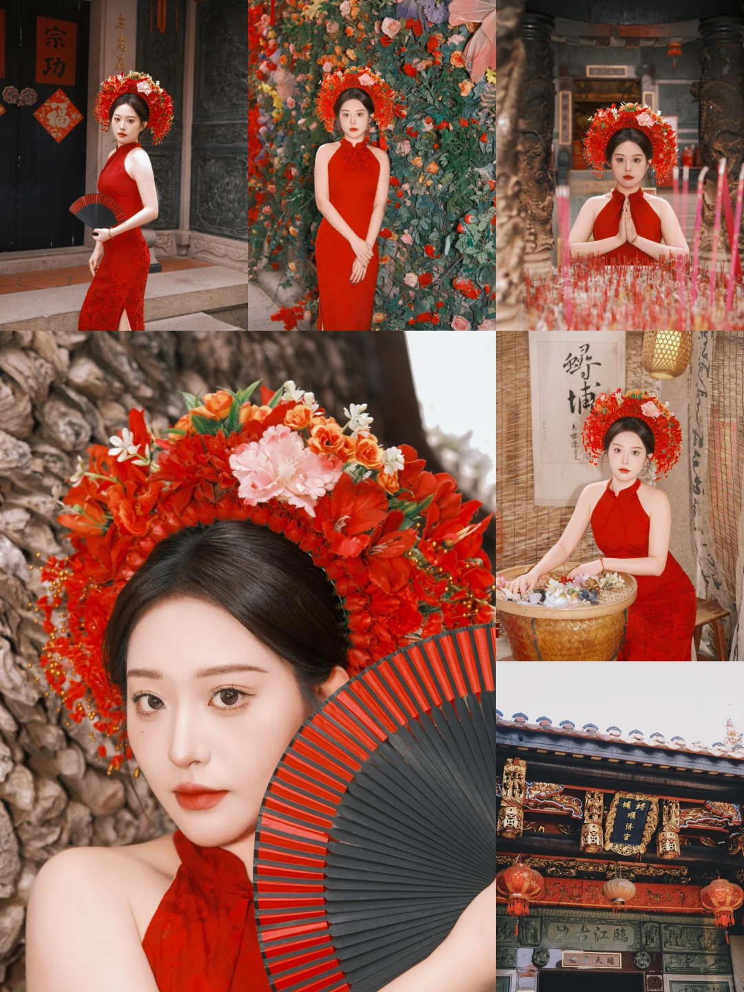 女摄簪花约拍富士nc，佳能，ccd