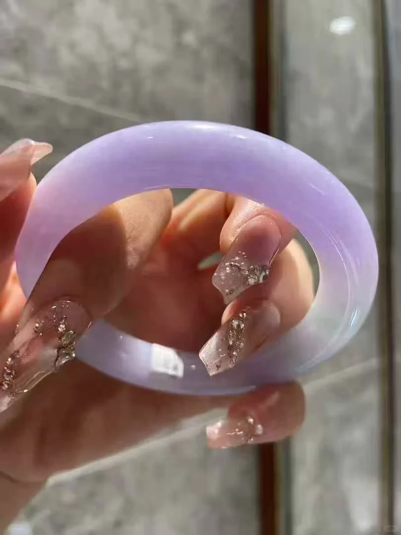 【🇺🇸北美翡翠】女士您的冰紫春彩手镯掉了～