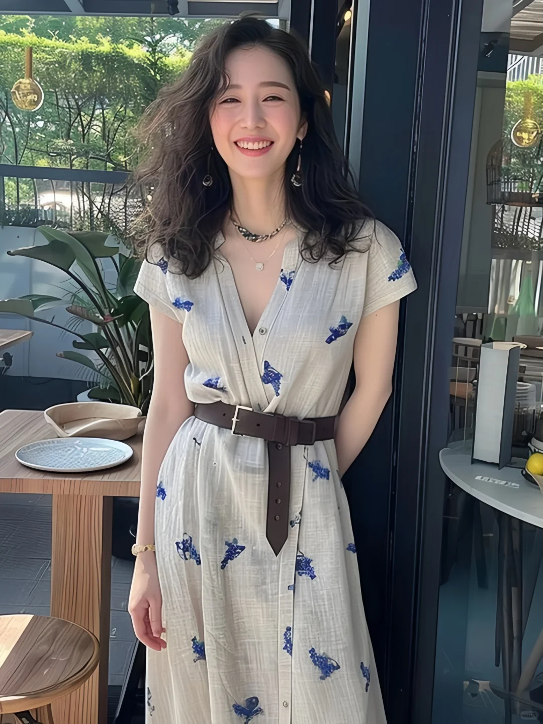 哥弟这件小裙子我可以从早春穿到盛夏！