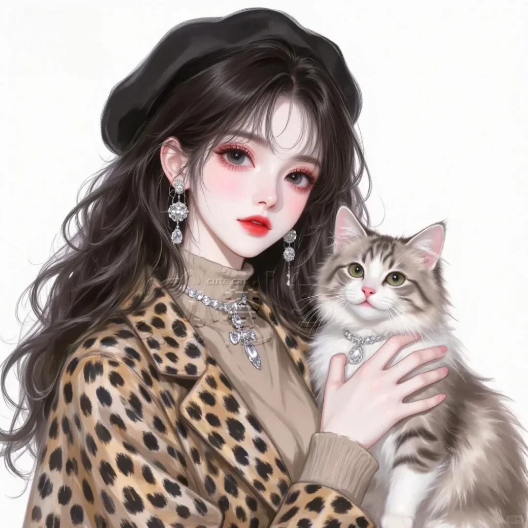 御姐插画风｜女头