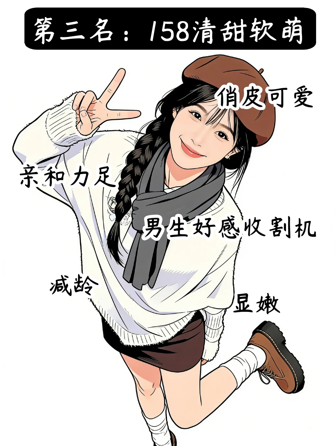 不同身高的受欢迎程度！太准了