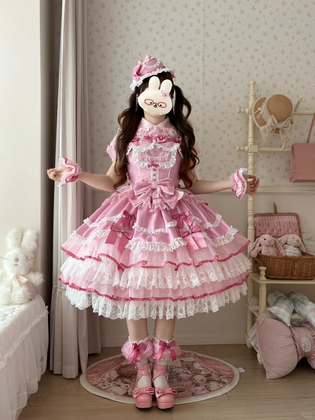 我被浓粉萌晕了🥹