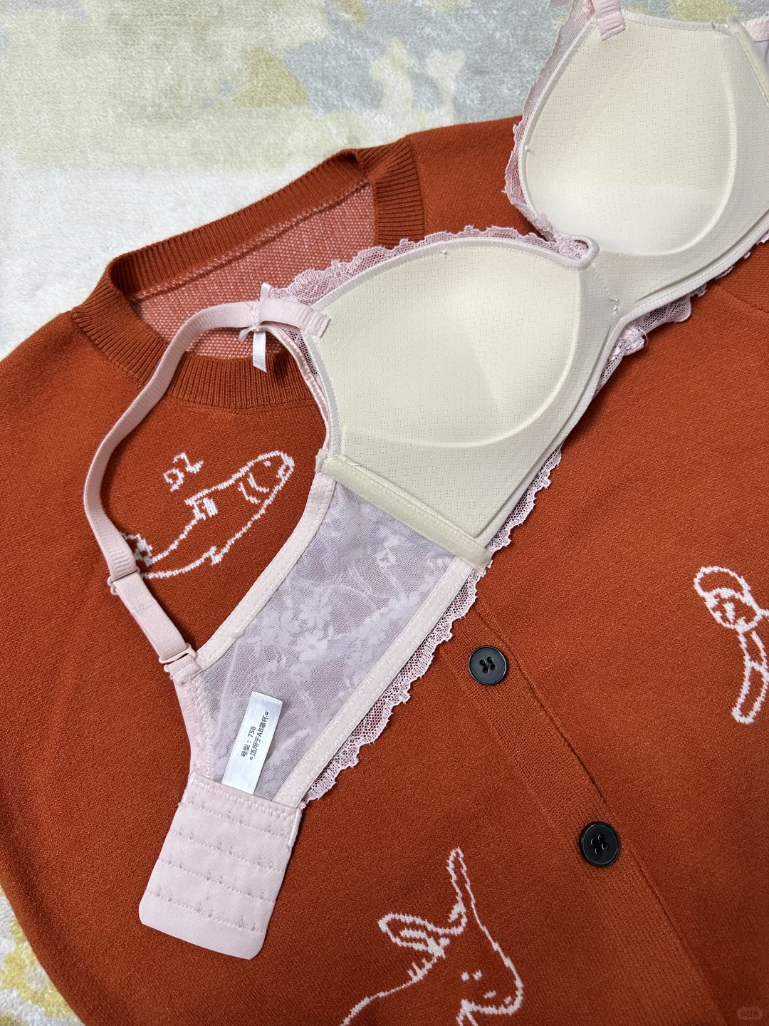 秋冬氛围感！小胸穿蕾丝内衣真的好温柔