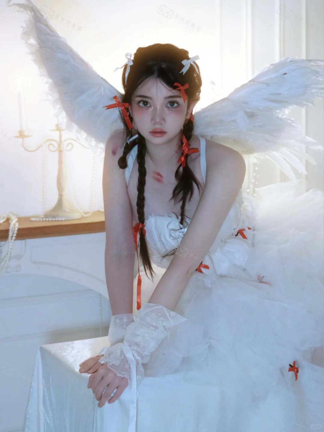 我以天使之名 行怪诞之事|怪诞天使写真