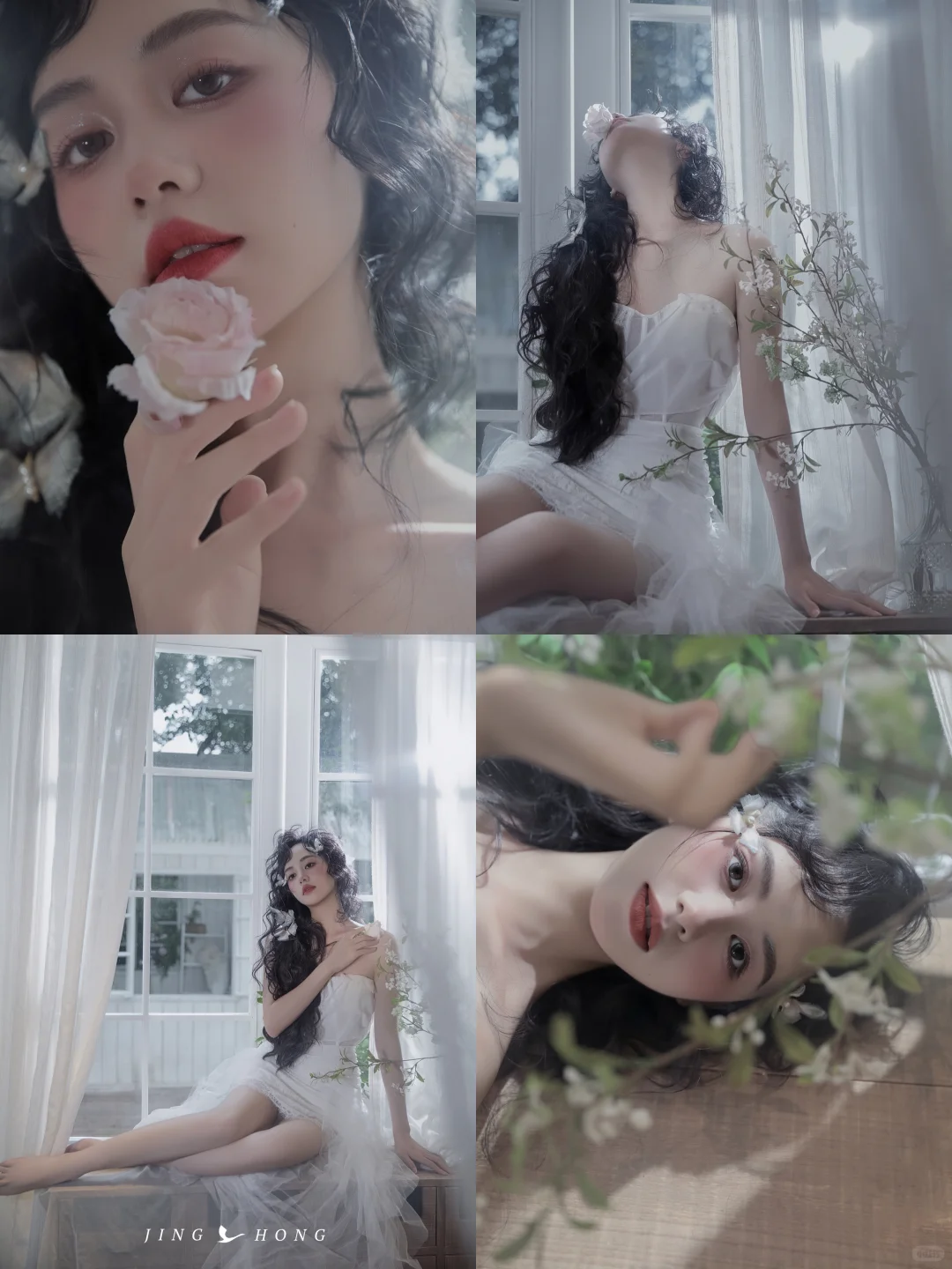 这套写真…朋友圈得屏蔽我妈！😱