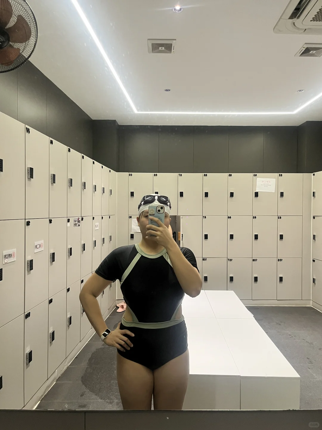 游泳日 ｜ 好久没游了、今天游的很爽