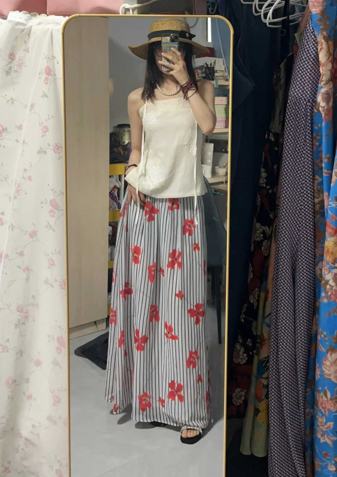 69米出两件套 上衣l码偏小建议s 裙子s