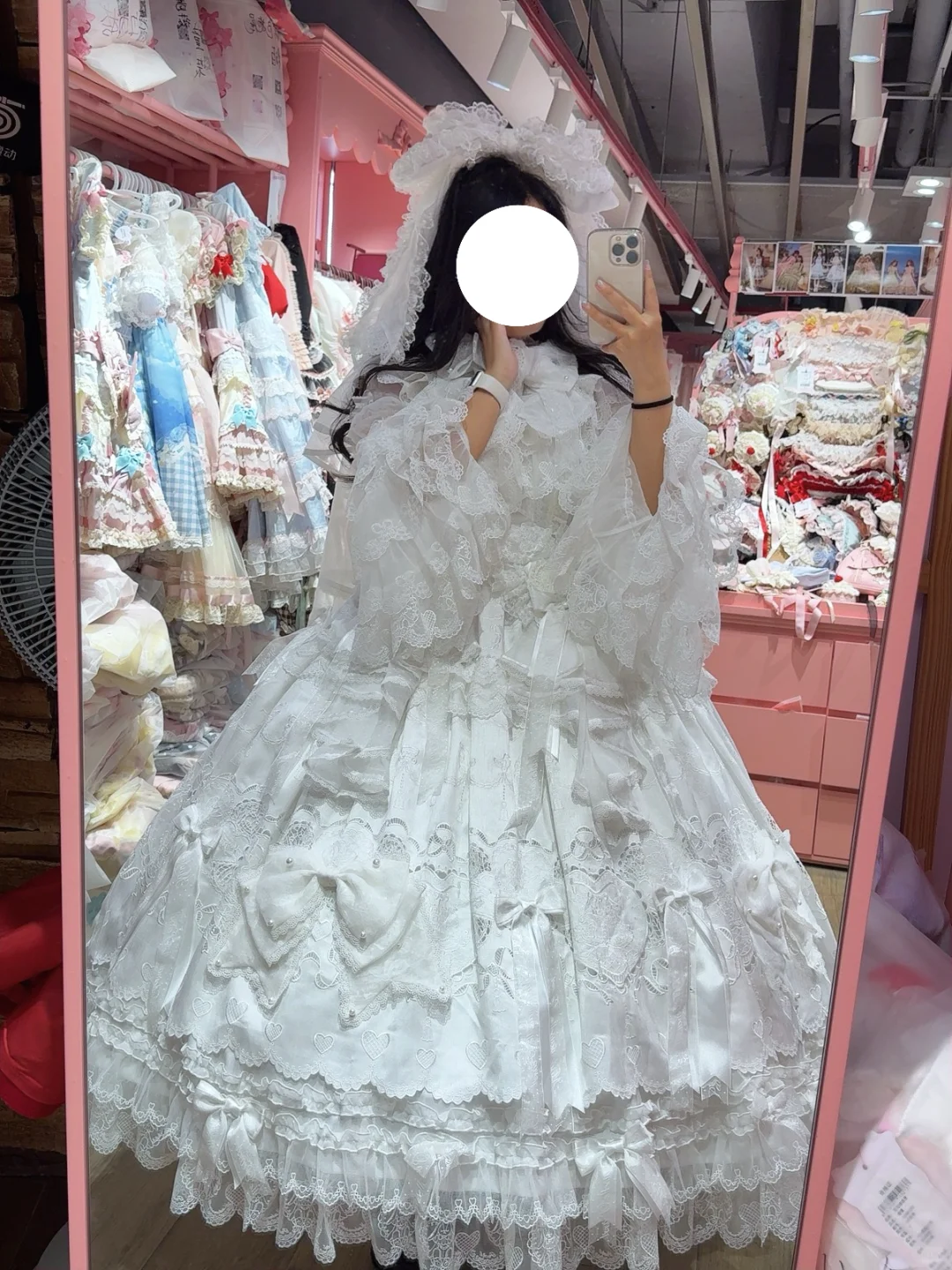 蕾丝人型大码三型试穿repo