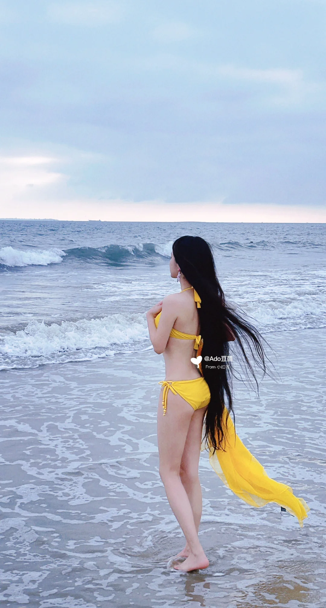 于是转身向大海走去 | 海浪说你回去吧