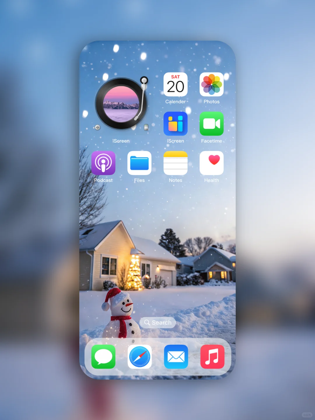 C2575 | 4k壁纸 | 暖冬伴雪人