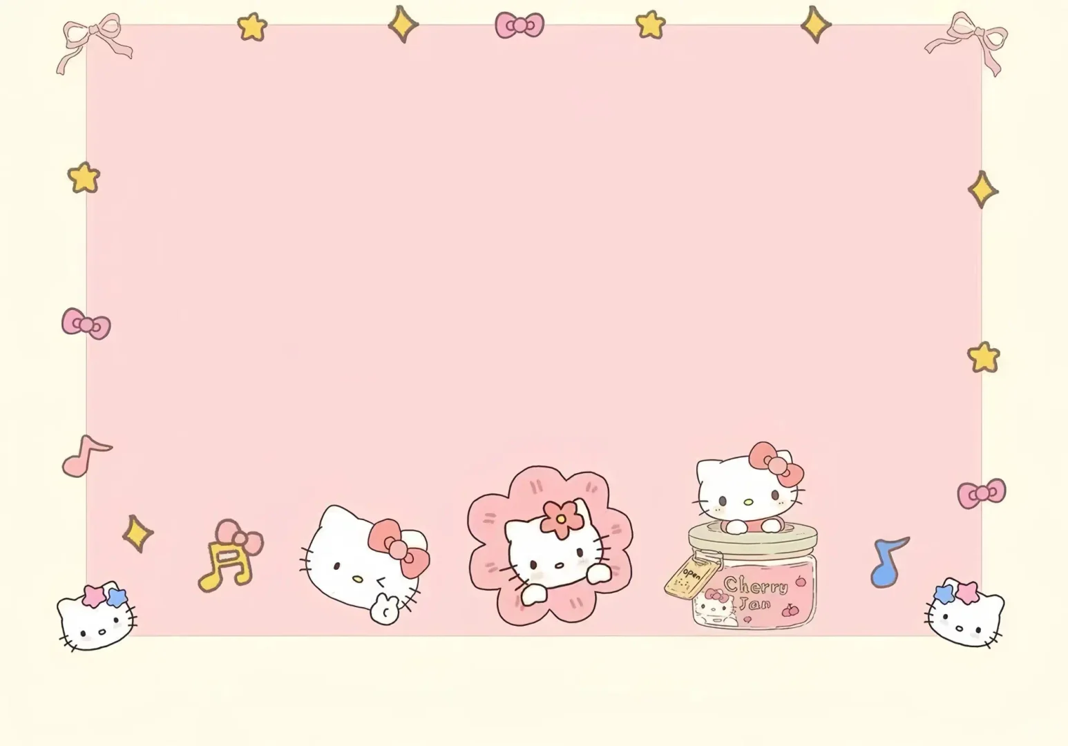 Kitty系列组合ipad壁纸