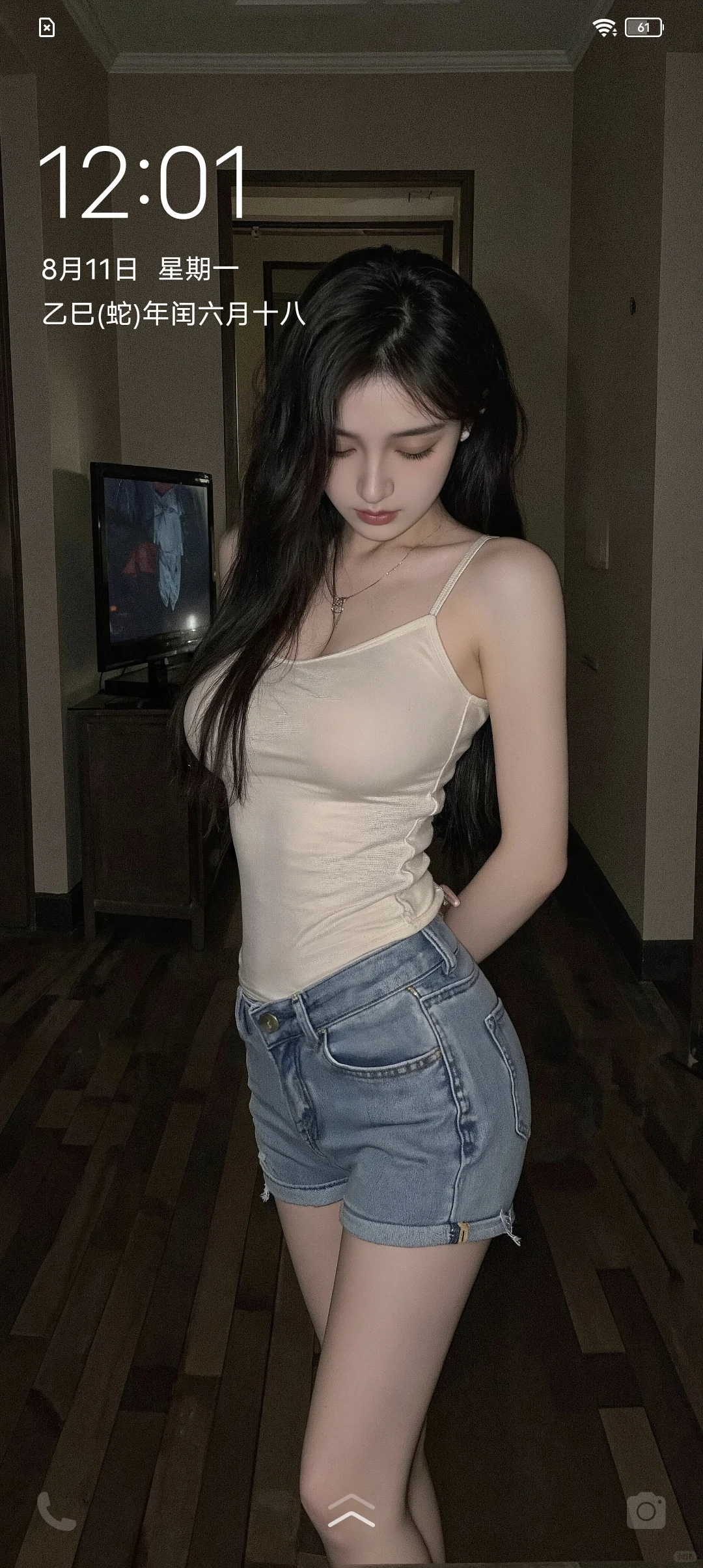 健身房甜妹马甲线背景 练腹动力拉满 收