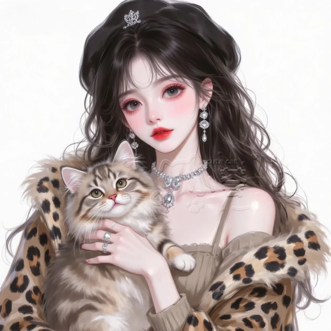 御姐插画风｜女头