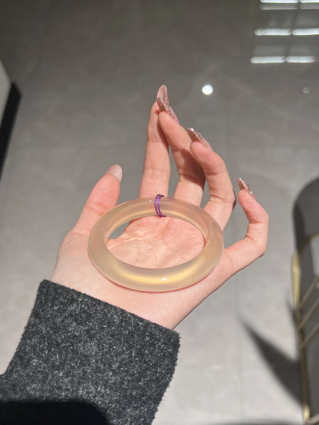 漂亮女人就要带漂亮镯✨大水钢金金来也