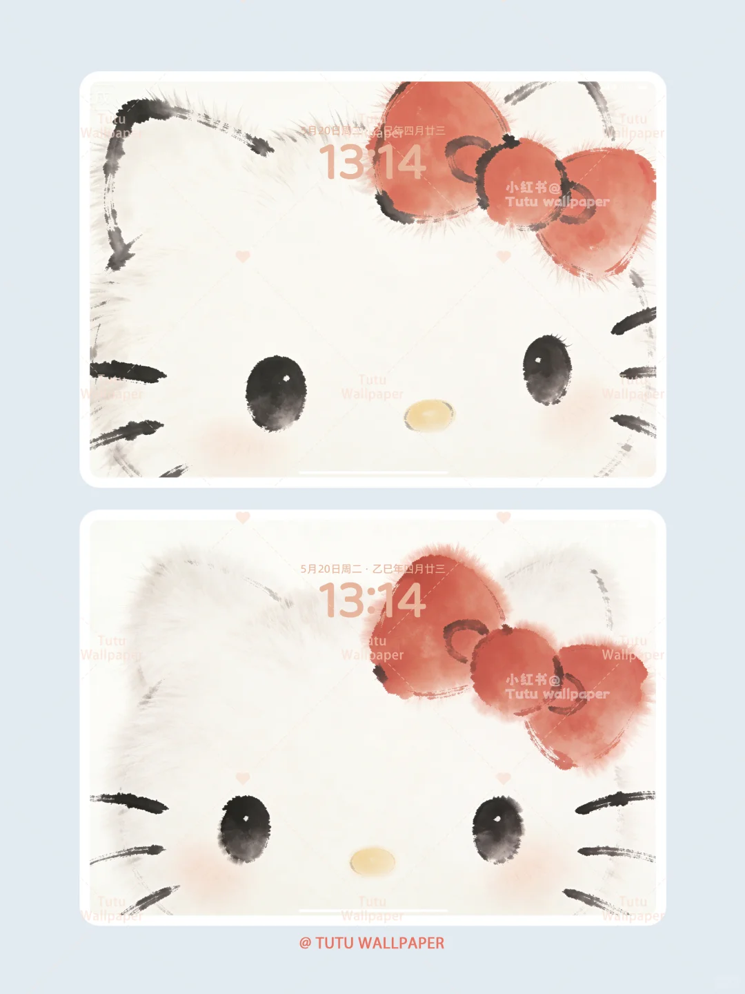 墨染Kitty^•༚•🎀 | ipad平板壁纸 244