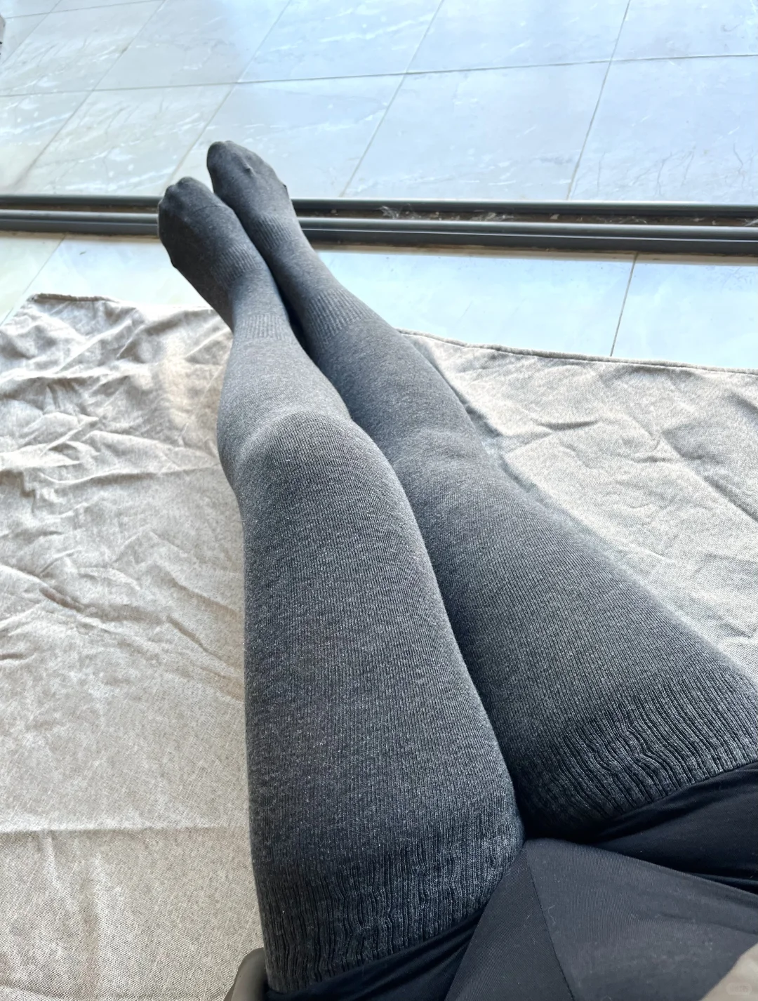 妈呀！！大粗腿都能穿的孕妇大腿袜真的太香