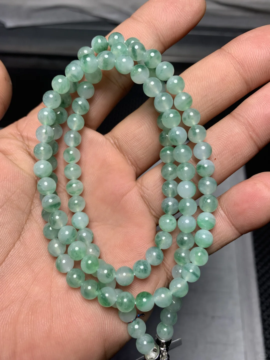 天然缅甸翡翠项链