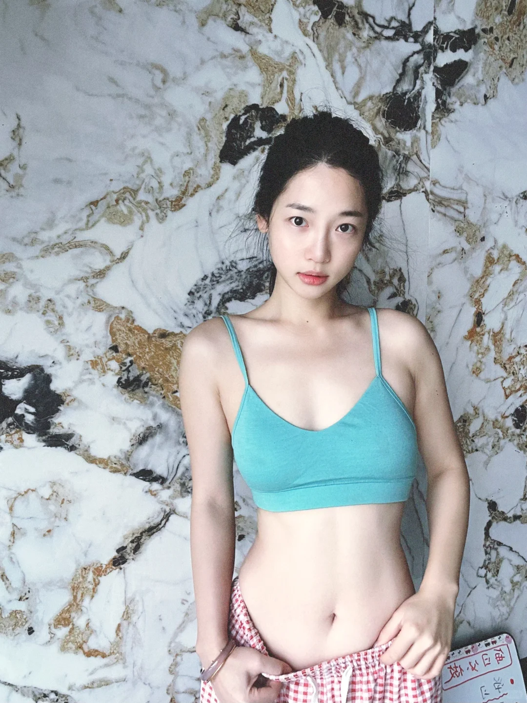 好看的运动bra也是运动的动力之一！🩵