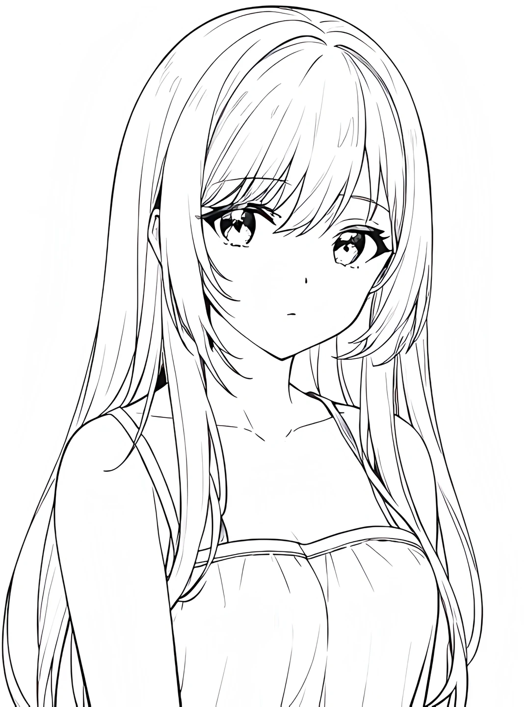 爱与被爱的关系大概就是Ⅰ线稿