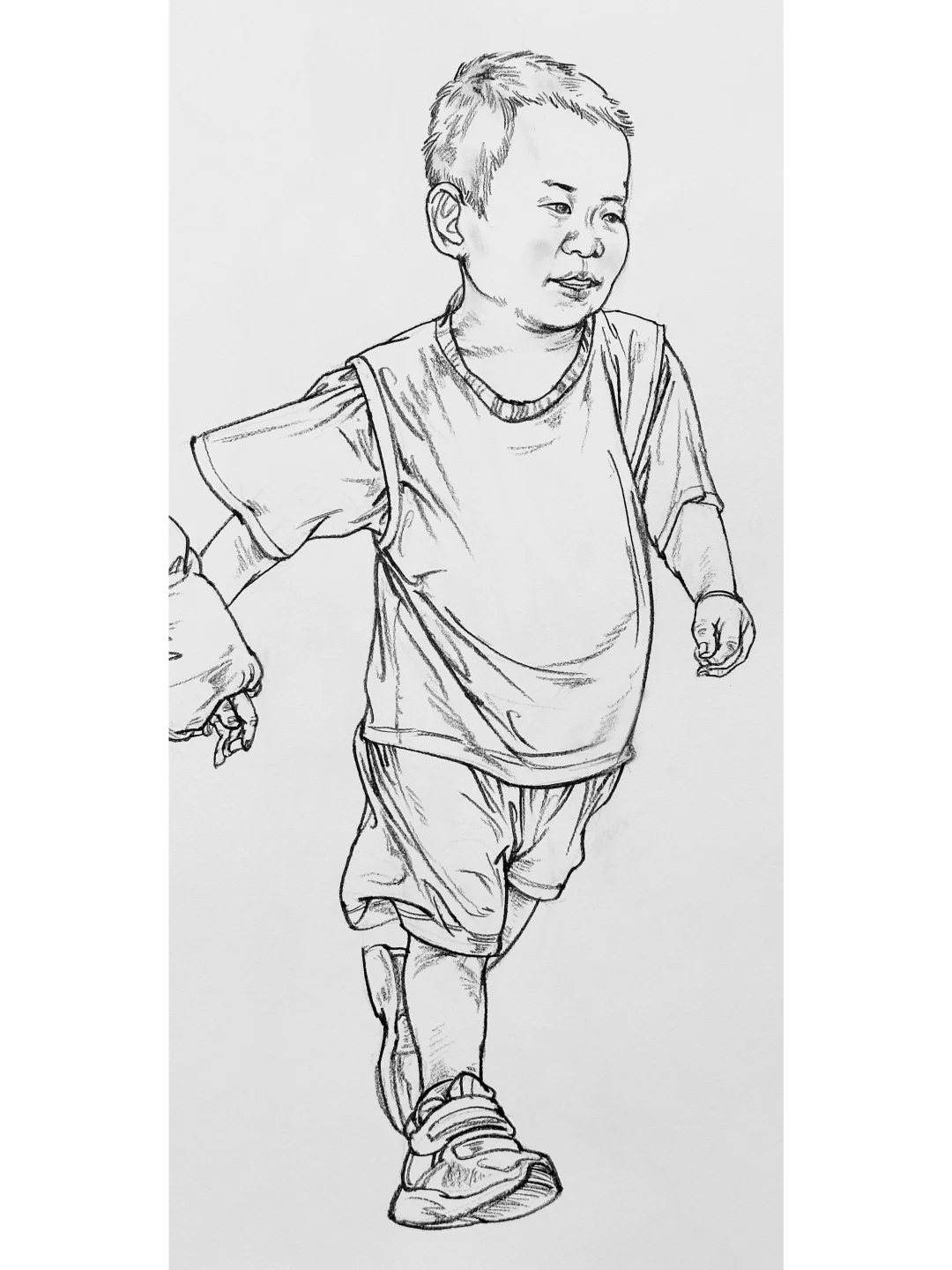 线性人物速写训练