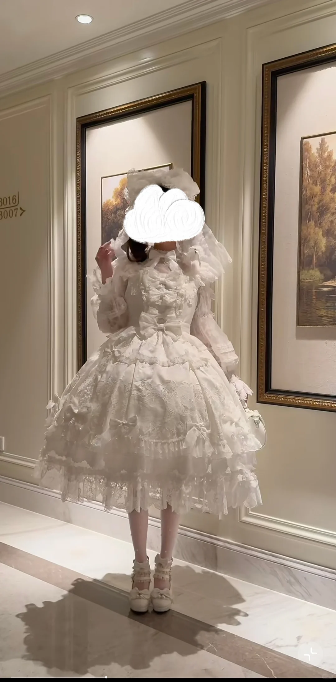 花匣新品 蕾丝人形