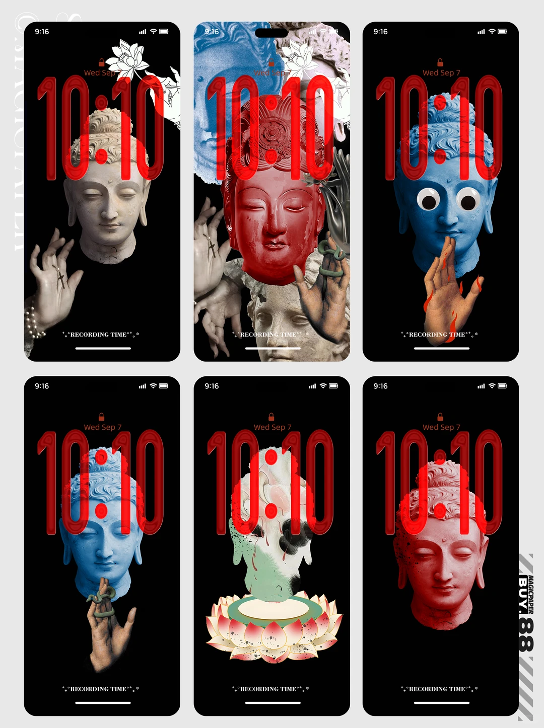 好喜欢这种艺术感壁纸！ios26!