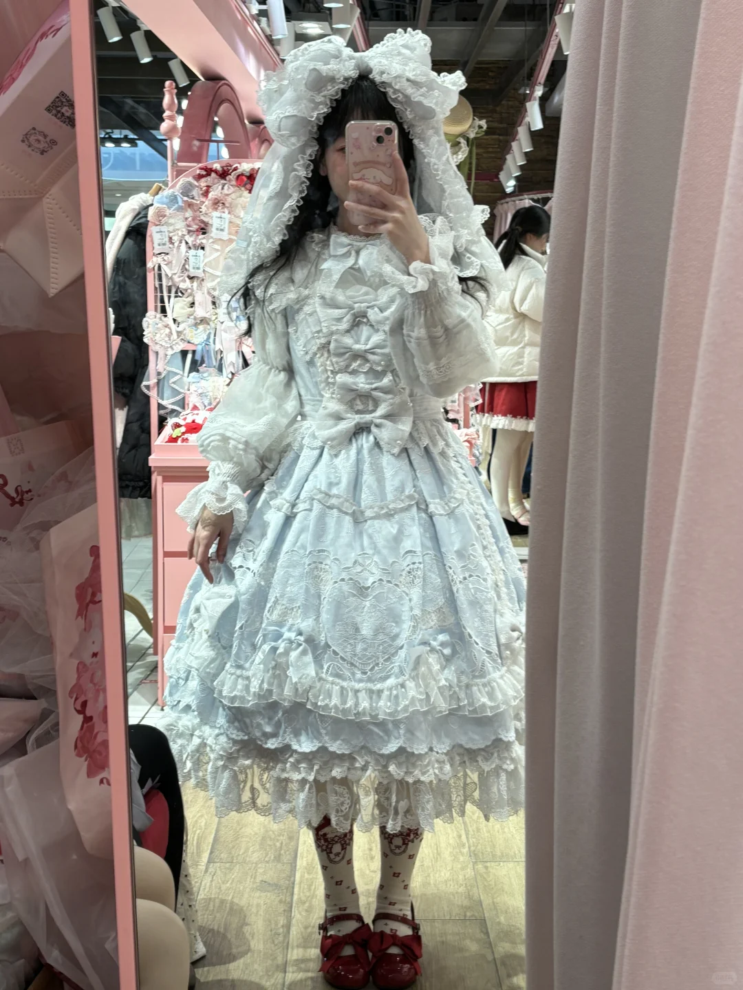 花匣蕾丝人形新品试穿